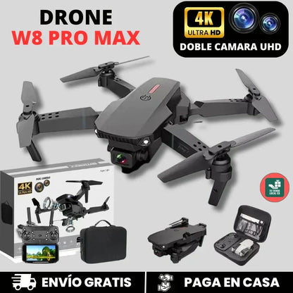 NUEVO DRONE W8 PRO MAX 2025 CON INTELIGENCIA ARTIFICIAL + ESTUCHE DE REGALO