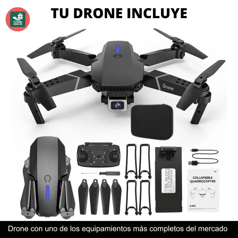 NUEVO DRONE W8 PRO MAX 2025 CON INTELIGENCIA ARTIFICIAL + ESTUCHE DE REGALO