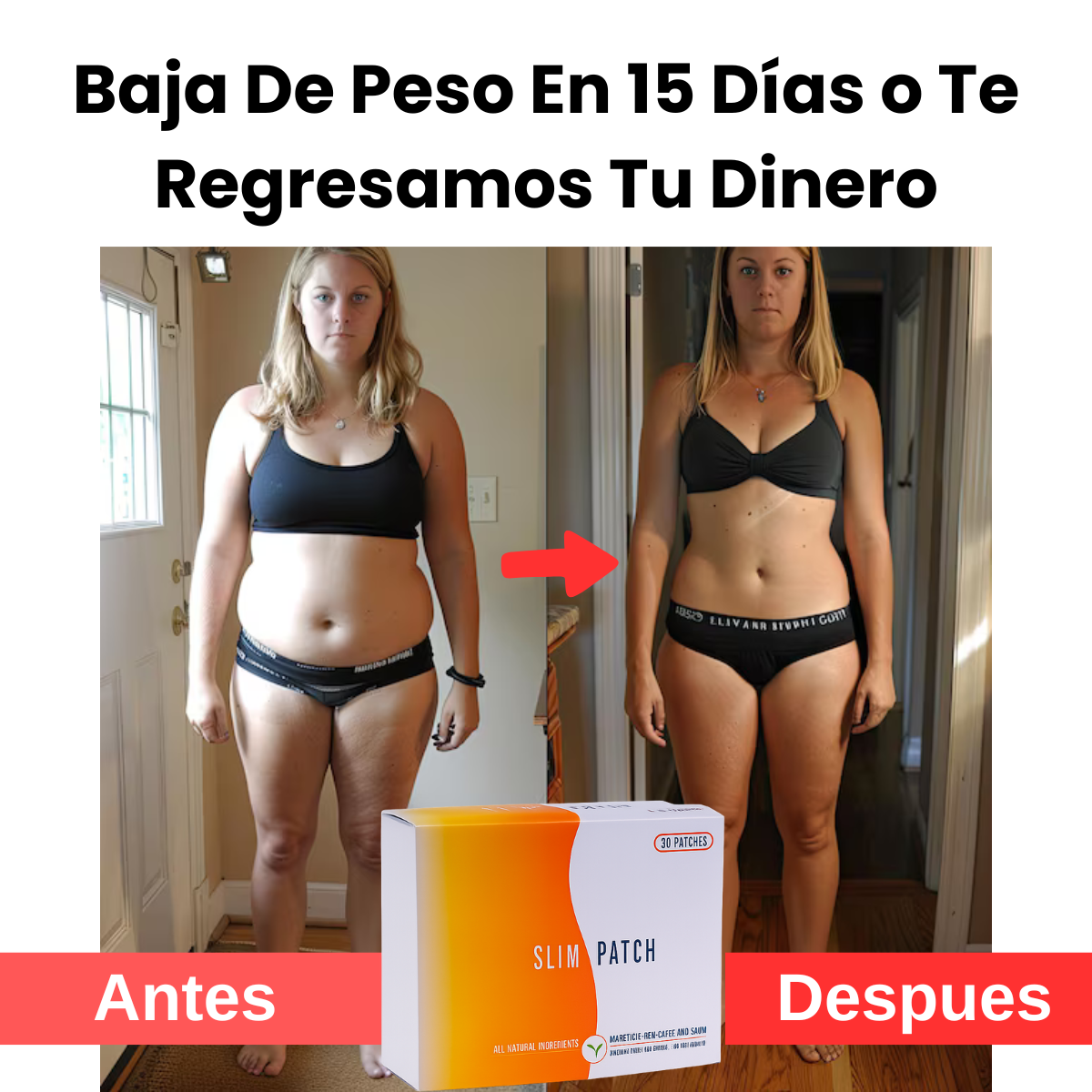 Gracias a Los Parches Slim Patch Que Activan Tu Metabolismo De Forma Natural Bajar De Peso Será Fácil y Rápido